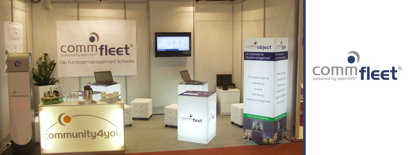 comm.fleet-Produktlinie auf bfp Fuhrpark-FORUM 2012 vorgestellt