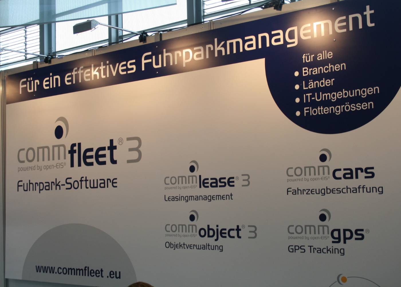 comm.fleet 3 überzeugte Fachbesucher auf dem bfp Fuhrpark-FORUM 2013