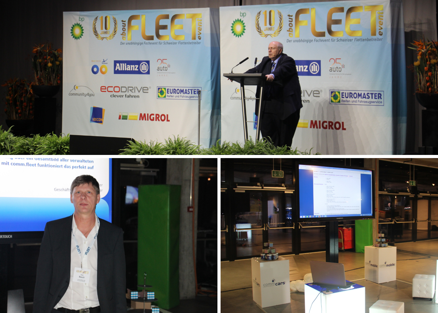 aboutFLEET 2015: Schweizer Flottenmanager begeistert von Flottensoftware comm.fleet