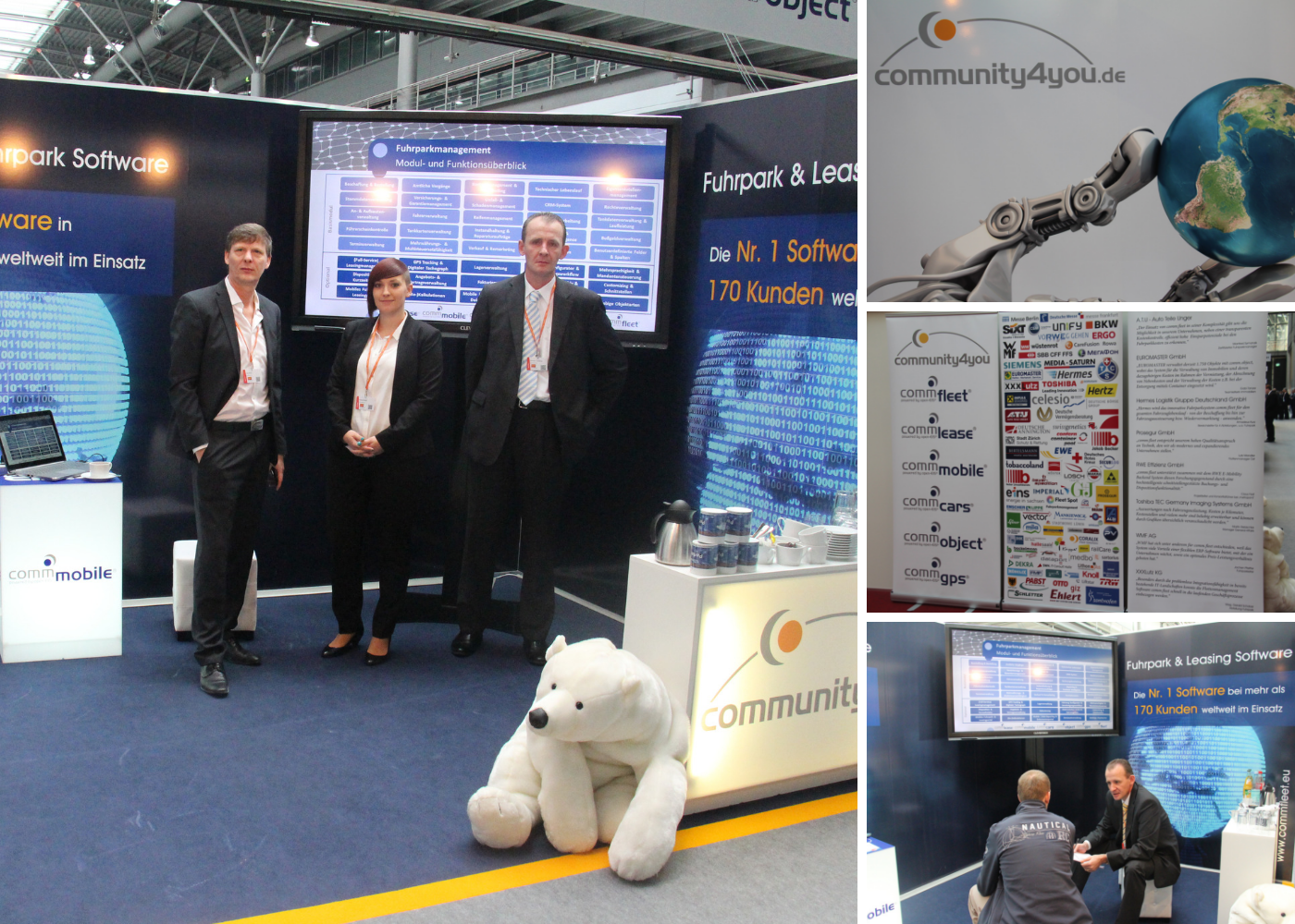 Flotte! Der Branchentreff 2016: Erfolgreicher Messeauftritt für comm.fleet-Produktlinie