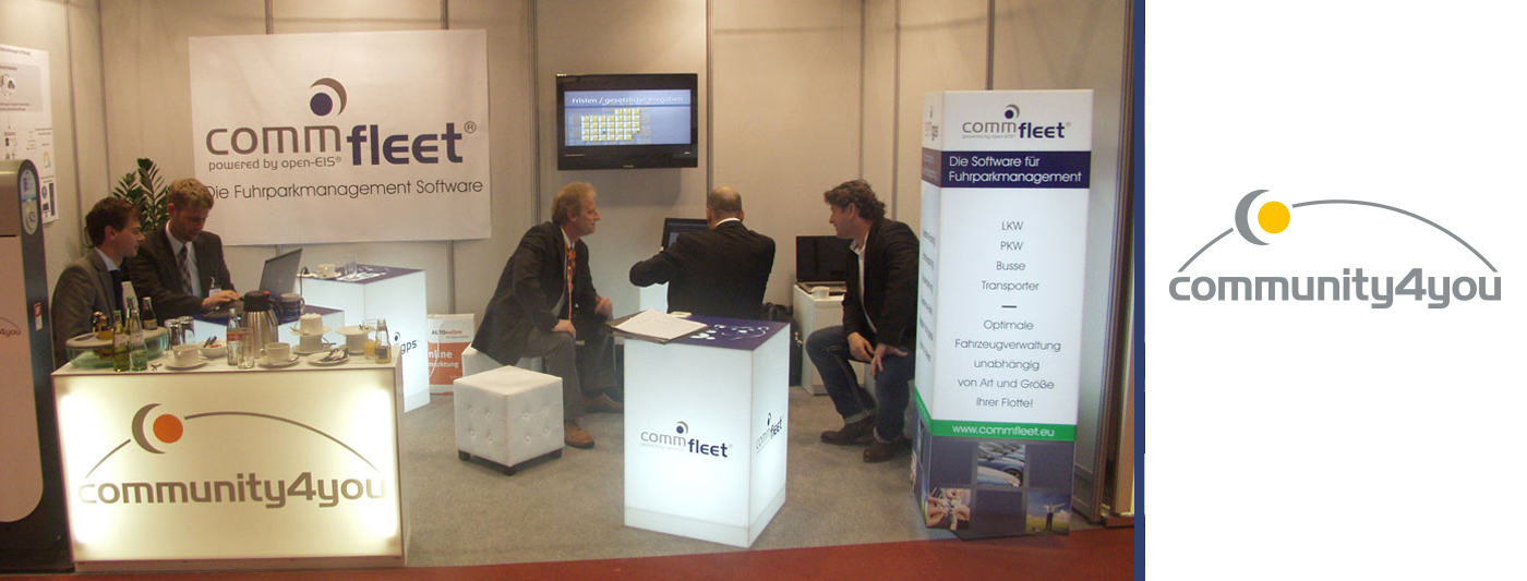 comm.fleet at the Fuhrpark-FORUM 2012