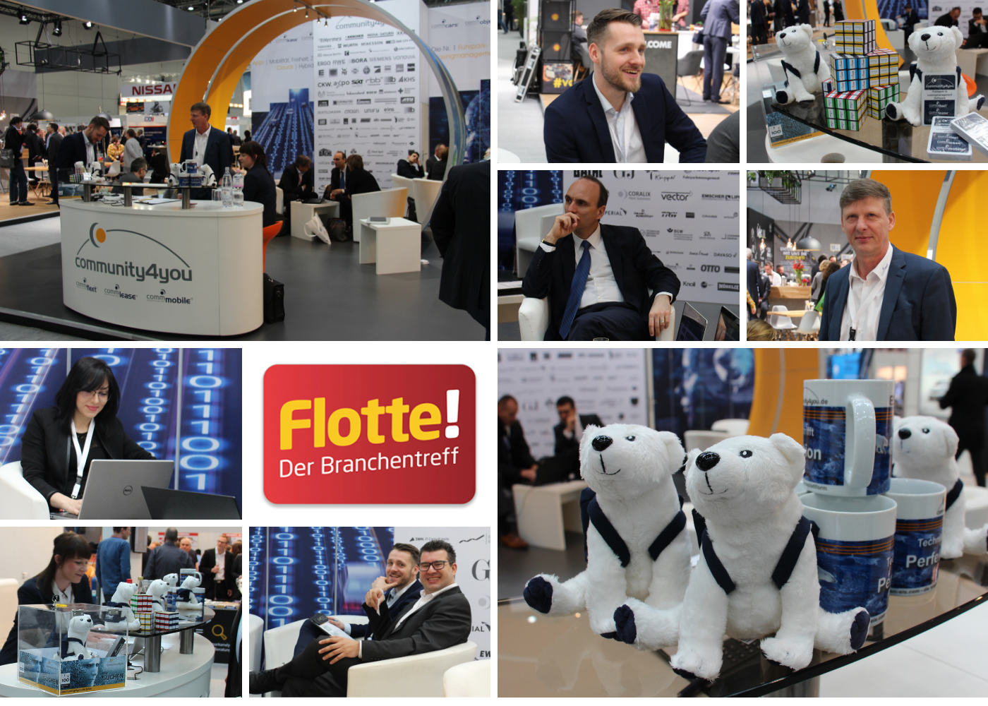 FLOTTE! Der Branchentreff 2019 | community4you AG takes a look at the fleet management's future