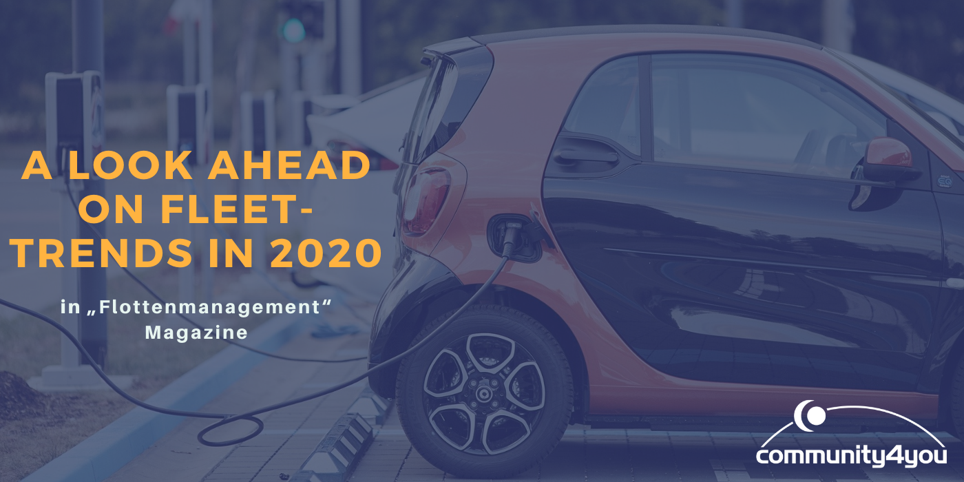 New mobility concepts on the rise: a look ahead on fleetmanagement-trends in 2020