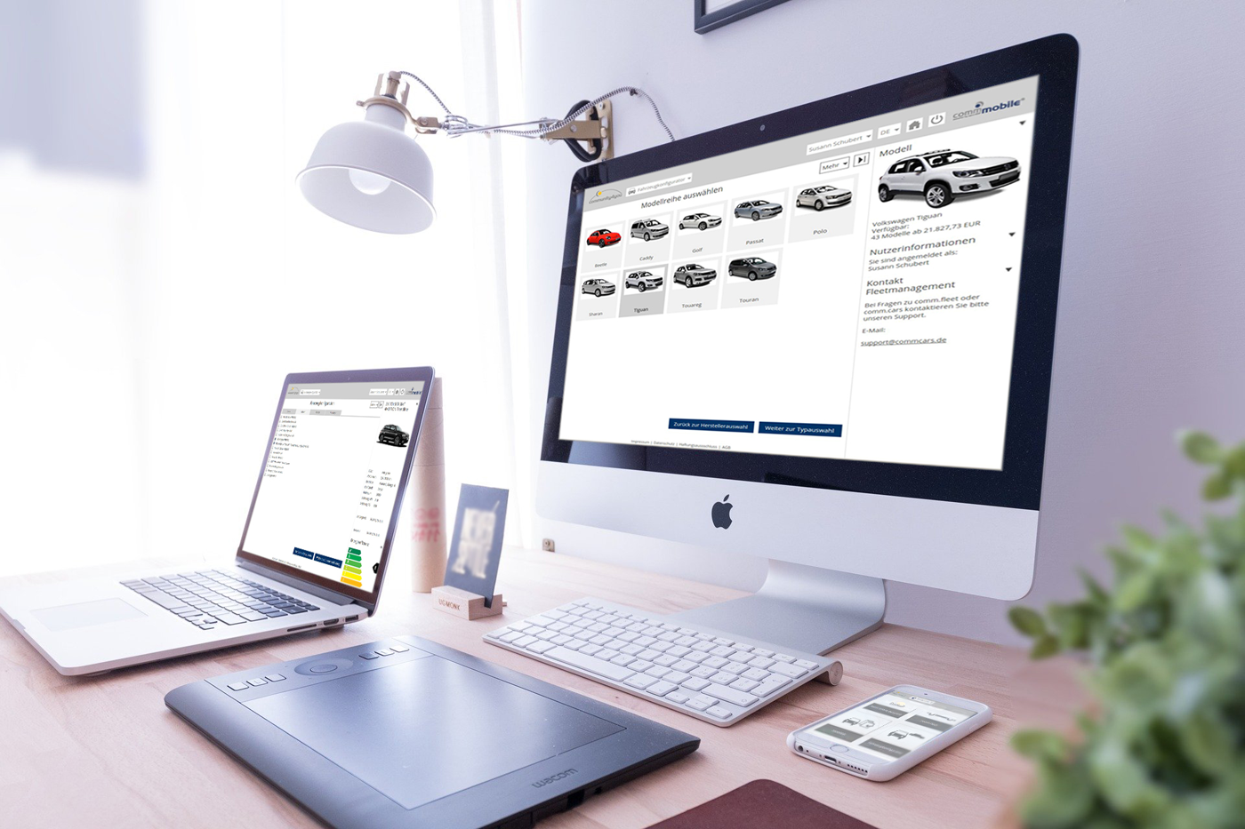 Muldi bidding is a central component of the comm.cars vehicle procurement software